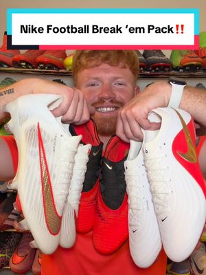 NIKE’S NEW BREAK EM PACK‼️🔥 - Unboxing the latest colours from Nike’s latest drop, but which one is your favourite? 👀 Are you Superfly, Vapor, Phantom or Tiempo? 🤷🏼 - #nikefootball #footballboots #soccercleats #nike #ad  