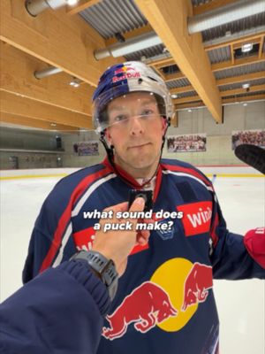 all sound 100% legit to us 😌 🏒: @ecredbullsalzburg   🎤: Dennis Robertson, Nash Nienhuis, Thomas Raffl, David Kickert #redbull #givesyouwiiings #energydrink #icehockey