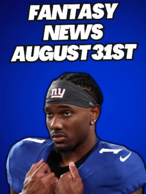 Jeremiyah Love is 50/50 for Week 1 Fantasy Football News - August 31st #fantasyfootball #nfl #fyp #nflfantasy #fantasynews #nflfantasyfootball