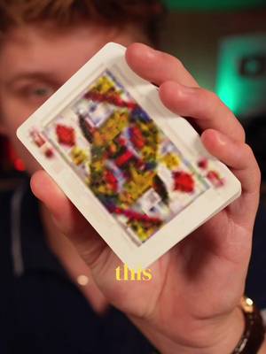 Have you ever seen low resolution playing cards? 😮 #playingcards #glitch #thedudewithcards #fyp #unboxing 