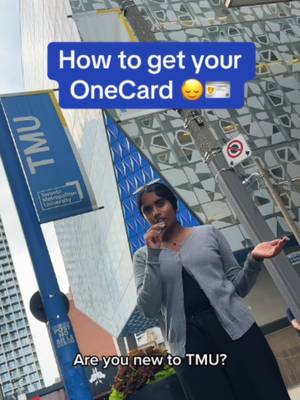 If you’re coming to TMU this fall, you’ll need to register for your OneCard before classes start! Register online at torontomu.ca/onecard #tmu #torontomet