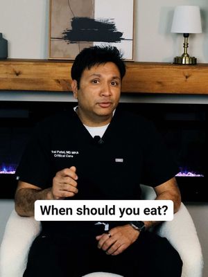 Could the timing of your meals be affecting your hunger later in the day? Dr. Patel explains the connection between meal timing, hunger signals and your daily rhythm. Comment FREE to learn more about our GLP-1 programs. #MealTiming #Hunger #Appetite