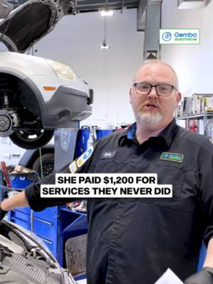 How a simple $40 oil change turned into $1,200 of work that was never actually done...