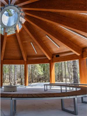 Take a sneak peek at Nipissing’s new Outdoor Classroom! This fall, students can look forward to learning and connecting in this beautiful new space. Stay tuned for more details! 🌿 #nipissingu #classroom #nature #outdoors #learn