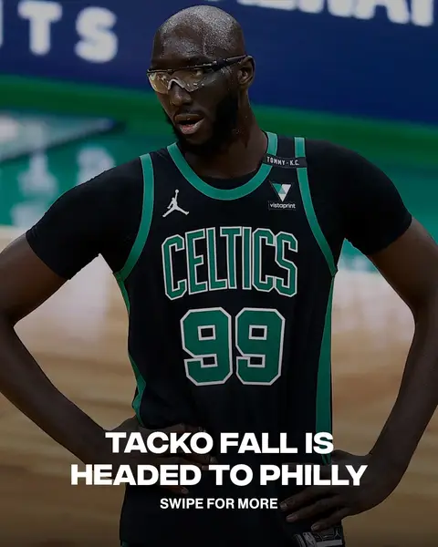 The Sixers are signing Tacko Fall, last played in the NBA in 2022 👀 Via @shams 
