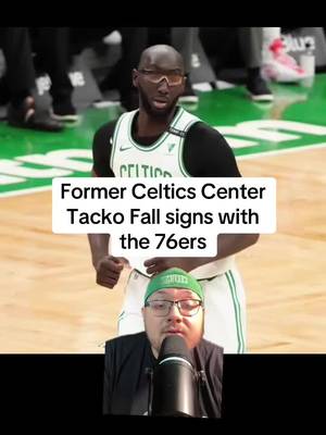 #greenscreen Tacko Fall gets another chance in the NBA after signing a contract with the 76ers #NBA #basketball #celtics #bostonceltics 