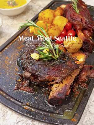 🔥 Seattle’s Meat Moot brings its Istanbul-born, international smoked-meat experience to South Lake Union—and it’s 100% Halal. @Meatmoot_Seattle  The dining space is beautiful, the presentation feels premium, and this is easily one of Seattle’s top halal fine-dining destinations. 🥩 Beef Ribs — unbelievably tender, smoky, and perfect with all the sides. 9/10 ⭐ 🍖 Lamb Shank — rich, satisfying, and well cooked. 7.5/10 ⭐ 📍 400 Fairview Ave N, Seattle, WA 98109 Follow @seattle.halal.foodie for more halal food discoveries around Seattle! #seattlefoodie #MeatMoot #seattlerestaurants #SeattleHalal #slu