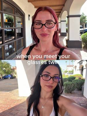 when you spot someone in the same frames and it's an instant bond 😌 👓