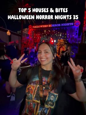 It’s Halloween Horror Nights SZN 🖤🎃 These are the 5 houses and 5 bites I wouldn’t skip at HHN 35: 👻 HOUSES | 🍴 BITES 5️⃣ Stranger Things 5 | El’s Battery Jerky $16.99 4️⃣ Sinners | Rigatoni Ritual Pie $14.99 3️⃣ Ozzy Osbourne | Pumpkin Spice Cold Boo $10.99 2️⃣ Jack & Oddfellow | Pecan & Whiskey Bread Pudding $8.99 1️⃣ 👀 WATCH TO SEE Do you plan on visiting HHN this year 👀? @Halloween Horror Nights @Universal Orlando Resort  🎥 Filming inside the houses was done with permission from Universal Orlando. #iviethefoodie #HHN35 #halloweenhorrornights #hhnfood
