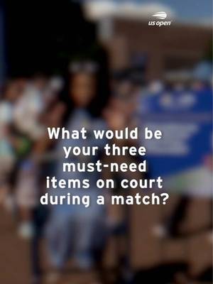okay she’s real for the hand sanitizer #USOpen