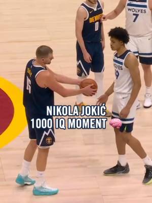 Chess vs. Checkers ♟️#NBA #denvernuggets #nikolajokic