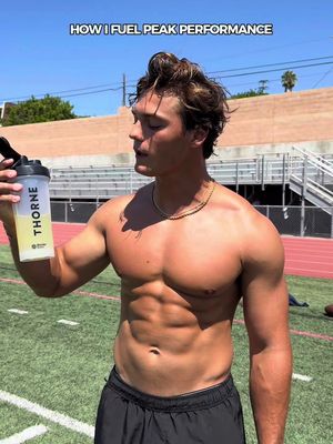 #ad I put too much into my training to guess about what supports it. Now I know what I’m looking for — products that earn a place in my routine. @Thorne Health Shop  #ThornePartner  Check out the Thorne products I use through the link in the comments.