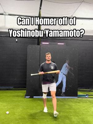 Can I Hit a Homerun off of Yoshinobu Yamamoto?