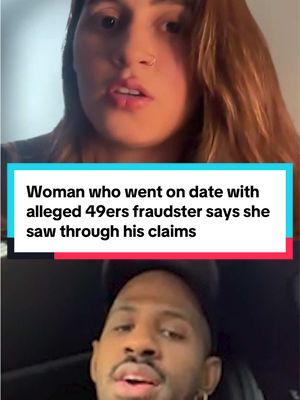 Ayana Velasquez first met Daejon Love in 2021 on Hinge, from which they went on one date and began texting. But after some exchanges raised questions in Velasquez's mind, she blocked him. Now, Love is being accused by federal authorities of posing as an NFL player and real estate investor and defrauding over two dozen women of $1.3 million. Velasquez wasn't a victim of those alleged crimes, but she tells @jared_ochacher that Love attempted to convince her of his wealth and that he was on the San Francisco 49ers with a myriad of photos and videos. #news #hinge #49ers #nfl #scam 