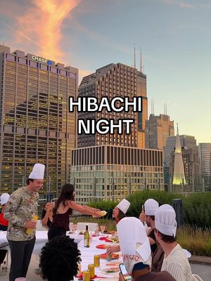Threw the best at home hibachi night with @Let’s Hibachi!! Use my code jennnnajones for $$ off 