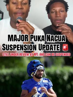 While it’s good news that Puka avoided the commissioner’s exempt list, the NFL is still actively reviewing his case and can suspend him at any moment, so he’s not out of the woods yet. If he were suspended, expect anywhere from 1-3 games #fantasyfootball #fantasyfootballtips #fantasyfootballadvice #pukanacua #matthewstafford 