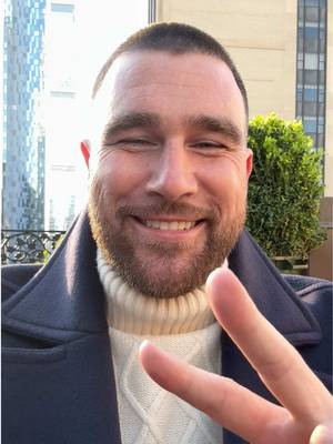 @Travis Kelce on set at the Plaza for Tommy Hilfiger’s Fall 2026 #traviskelce #theplazahotel #nyc 