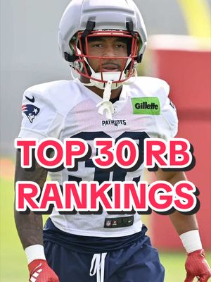 The TOP fantasy football rankings you need for drafts 🏆 #fantasyfootball #fantasyfootballdraft #fantasyfootballrankings 