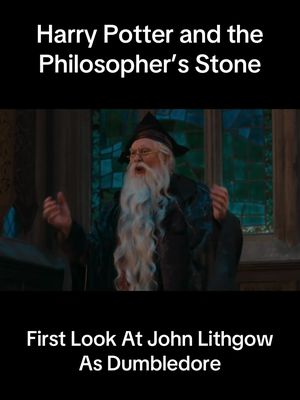 First look at John Lithgow as Dumbledore in the new #HarryPotter series - premiering this Christmas on HBO Max. #hogwarts #dumbledore #wizardingworld #tv 