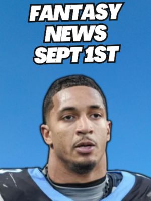 The Carolina Panthers Lead Back is Healthy #fantasyfootball #nfl #nflfantasyfootball #fantasyfootballadvice #fantasyfootballstrategy #fyp #nflfantasy #fantasynews #underdog  Draft Guide Linked in Bio!