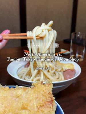 Have you been? Premium quality udon noodles in AZ? Yes please!! These guys know what they are doing! They import flour to jidori eggs to soy sauce for this spot. Talk about dedication to the craft! #creatorsearchinsights #udon #mesaarizona #arizonafood #japanesefood 