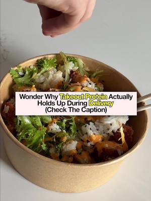 You can taste whether your delivery protein was prepared correctly on the very first bite. Rushing the process guarantees dry takeout, usually because of these three common kitchen mistakes:   . Surface-level seasoning: Adding spices right before cooking prevents the flavor from penetrating the meat.   . Temperature shock: Cooking cold protein straight from the fridge sears the exterior but leaves the center tough and dense.   . No resting time: Slicing the meat the second it leaves the grill lets the juices run straight out.   To fix this, every piece of our grilled chicken breast tenderloins is marinated overnight. This allows the house sauce to soak completely through to the center, ensuring the meat stays tender and juicy even after a long delivery ride.   If you are working in Milwaukee and need a dependable lunch routine, order your next bowl directly at bowlsofrice.com. #bowlsofrice #bowlsofricepartner #bowlsofricemilwaukee #milwaukeefood 