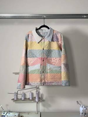 Let me turn your old quilt into a new jacket #upcycling #sewing #quilting 