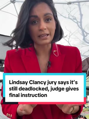 The jury in the Lindsay Clancy murder trial told the judge on Wednesday that they remain deadlocked after more than 27 hours of deliberations. It is the second time they have been unable reach a verdict, leading Judge William Sullivan to read what is known as a final "dynamite" instruction. CBS News' @Shanelle Kaul has more on what took place in the courtroom.  #news #lindsayclancy #truecrime #court #jury