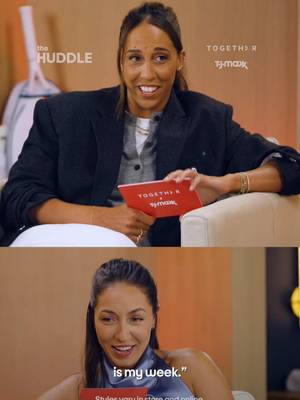 Get the inside scoop on how @Madison Keys and @Jessica Pegula use fashion as their sports secret weapon in The Huddle, dropping 9/3 on YouTube!