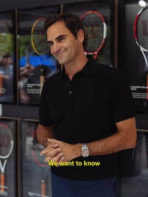 Roger has played with a few rackets over the years… but which one makes the top of his list? 👀