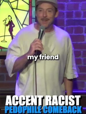 That accent comeback escalated WAY too fast 😂 #EddieIfft #comedy #standup #standupcomedy #funny