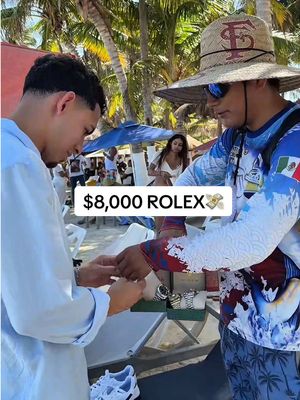 My first Rolex! 😭🇲🇽 what a dub!! #rolex #mexico 
