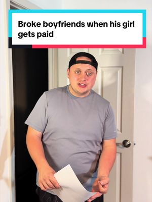Broke boyfriends be counting down the days till his girl’s payday #comedyskit #funnyskit #skitcomedy #brokeboyfriend 