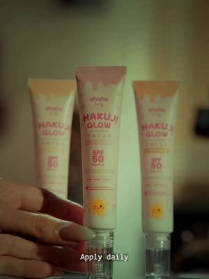 The Shaha Beauty Protocol is finally here. #ShahaBeauty #HakujiGlow #sunscreen 