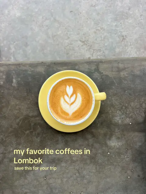 Save this for your next trip to Lombok 🤎 All my favorite adresses for coffees in Town  #lombok #kutalombok