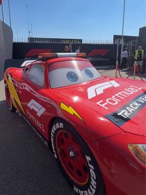 The only driver in the paddock who is NOT in love with Lightning McQueen 😂 #f1 #cars 