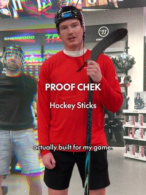 Your hockey stick should play your game—not the other way around. 🏒 Three elite options, Proof Chek’d by our in-store experts ✅
