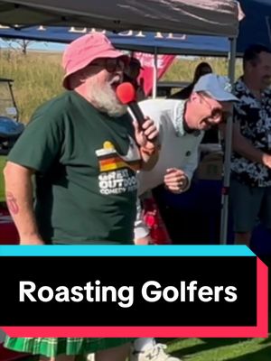 Did NOT expect that lady to bust out Gamgnam Style 😂 at the @greatoutdoorscomedy Heckle Hole with @Donovan Workun #golf #golfer #calgary #yyc #funny 