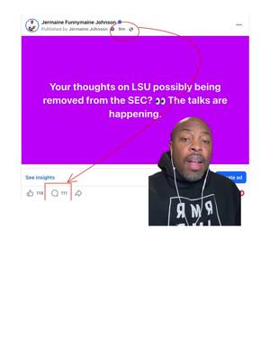 Could The #SEC Possibly Remove #LSU From The Conference? 😮 Well, The Talks Are Happening. #FunnyMaine #CollegeFootball #Influencer