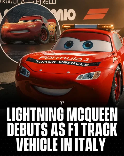 A full-scale, real-life Lightning McQueen has officially rolled onto the Autodromo Nazionale Monza as an official Formula 1 track vehicle this weekend, celebrating the Cars franchise's 20th anniversary. The iconic red car will complete an honorary lap around the circuit, and the official F1 safety car will sport a Cars-inspired livery throughout the race weekend. The appearance is part of a multi-year "Fuel the Magic" partnership between Formula 1 and Disney, now extended through the end of the 2028 season. #Pubity 