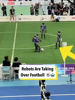 Forget VAR controversies, the beautiful game is going full Sci-Fi. These autonomous bots are actually competing in the World Humanoid Robot Games. It’s not quite prime Messi yet, but seeing AI react in real time on the pitch without a human controller is genuinely mind-bending. The balance and coordination are coming on fast. Credit: techniahqrobot Subscribe to SPORF: http://bit.ly/SPORFSUB CHECK OUT SPORF ON THE SOCIALS: ► Twitter - http://twitter.com/SPORF ► Instagram - http://instagram.com/SPORF ► Facebook - https://www.facebook.com/SPORF ► TikTok - https://www.tiktok.com/@sporf #sporf #yoursporf
