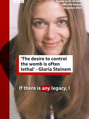 Gloria Steinem, who became a leader of the women's liberation movement in the US, has died aged 92. She was a writer and magazine editor, who co-founded the Women's Action Alliance - a group dedicated to fighting sexism, more than 50 years ago. She spoke about her legacy in a BBC interview in 2023. #GloriaSteinem #US #BBCNews