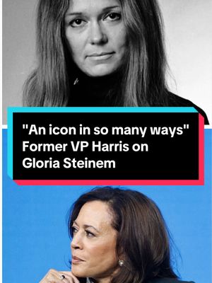 FIRST ON MS NOW: Former VP @Kamala Harris  joins Peter Alexander to discuss the legacy and impact of Gloria Steinem.  #gloriasteinem  #kamalaharris 