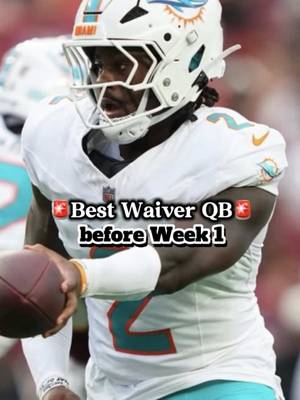 Add Malik Willis off the waiver wire to your fantasy football team BEFORE Week 1 #fantasyfootball #fantasyfootballtips #fantasyfootballadvice 