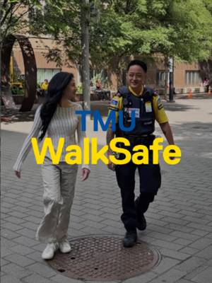Download the TMU Safe app for easy access to WalkSafe and other safety resources! #tmu #torontomet