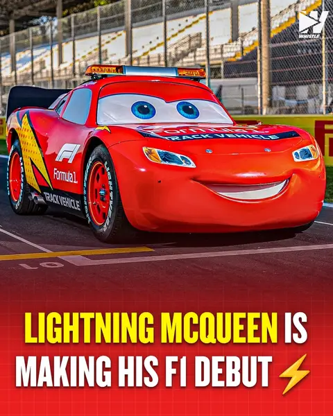 The disrespect for a 7-time Piston Cup champion is CRAZY 😭🏆 (h/t J_Double_C/X, raginOKCTHUNDER/X, ironhidev4/X) #lightningmcqueen #f1 #f1racing #racing #disney 