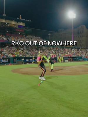 RKO 💥 @Shawn Scott @sam_bragg13 #cosmicbaseball #WWE #rko 