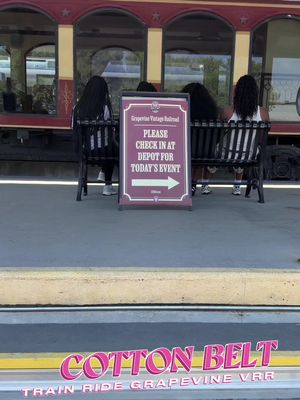 Since I couldn't talk in the video, I guess I'll yap in the caption. We went to @Grapevine Texas and the Grapevine Ventage Railroad for their Cotton Belt Route train ride. Yall a time was had! At first when I saw it was a 6hr trip I was like "scuse me!?" But by the end I was sad to go. Noah and I had so much fun. This was the talk of our summer. Now we're excited for Day out With Thomas and Santa's North Pole Express. Definitely family friendly and a perfect date evening. When you go tell them KB & NB sent you. #dallasinfluencer #thingstodoindallas #dallas #grapevine #dayoutwiththomas