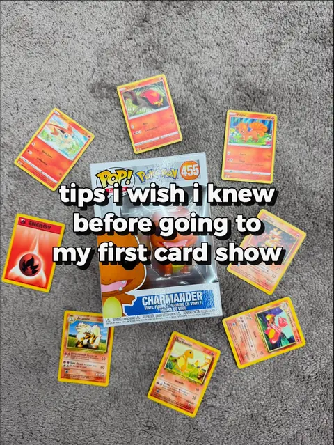everything i wish i knew before my first card show 🥲 #PokemonCardShows #PokemonCardTips #