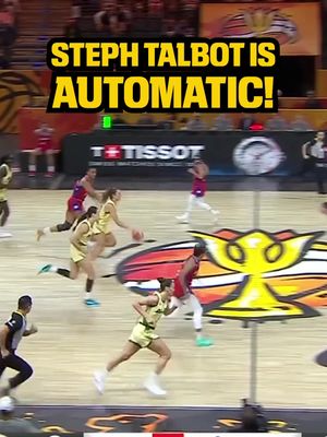 STEPH TALBOT IS ON! 🔥 2/2 from beyond the arc to start the game! Watch every Opals FIBA Women’s World Cup game LIVE and EXCLUSIVE with ESPN on Disney+. #FIBAWWC #Australianopals #opalsbasketball #stephtalbot